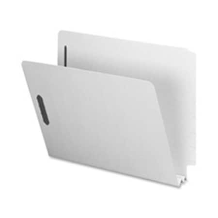 Davenport End Tab Pressboard Fastener Folder- 2in. Exp- Letter- Gray DA517094